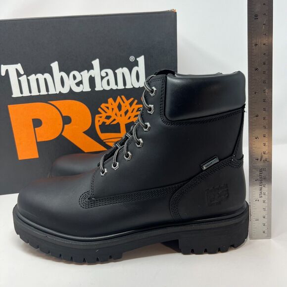 Timberland PRO 6IN Direct Attach Size Men's 10.5 Soft Toe WP/Insulated Work Boot - Picture 8 of 12